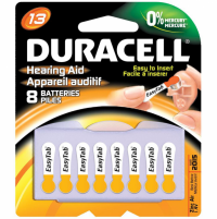 Duracell 13 Cell Hearing Aid Batteries - 8 Pack