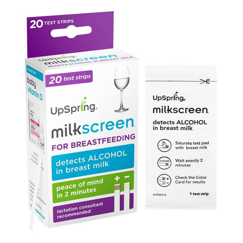 UpSpring Milkscreen Test for Alcohol in Breast Milk - 20 Pack UpSpring Milkscreen Test for Alcohol in Breast Milk - 20 Pack